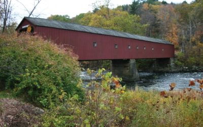 The Housatonic at West Cornwall by David K. Leff