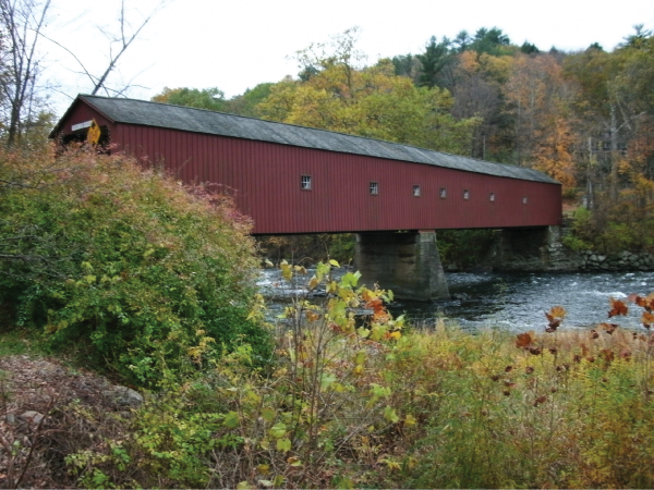 The Housatonic at West Cornwall by David K. Leff